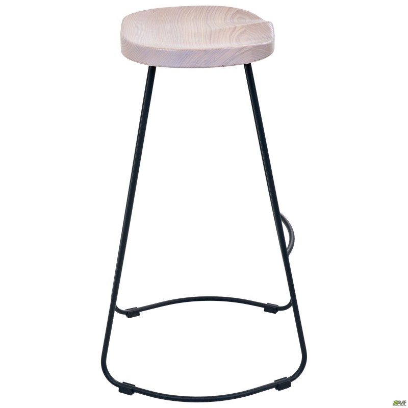 Стілець Jam чорний графіт Ясен вибілений AMF