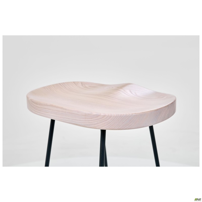 Стілець Jam чорний графіт Ясен вибілений AMF