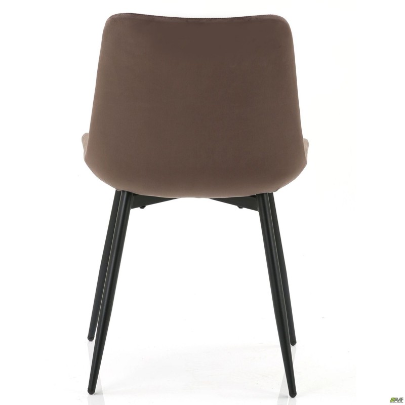 Стілець Justin вельвет темно-коричневий AMF