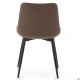 Стілець Justin вельвет темно-коричневий AMF