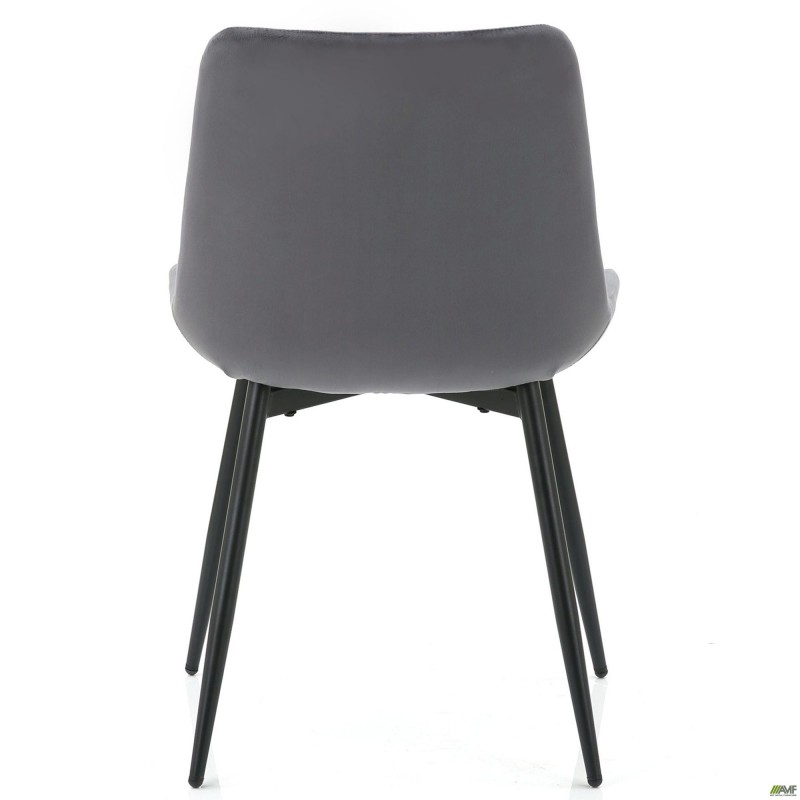 Стілець Justin вельвет темно-сірий AMF