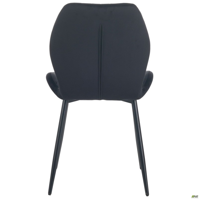 Стілець Lily чорний/вельвет чорний AMF