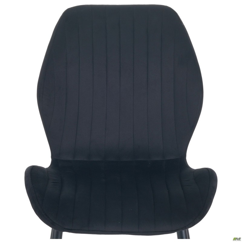 Стілець Lily чорний/вельвет чорний AMF