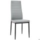 Стілець Sicilia шкірозамінник сірий AMF