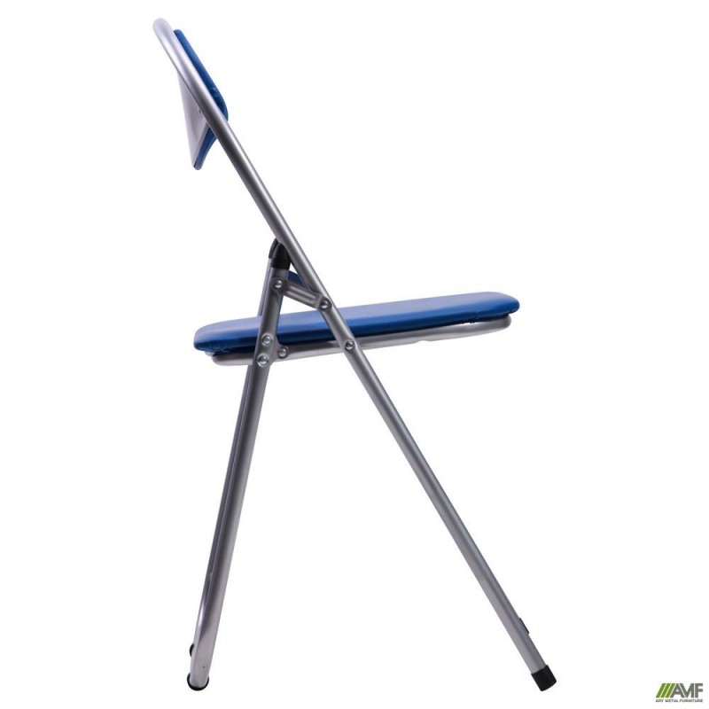 Стілець Джокер алюм ПВХ синій AMF