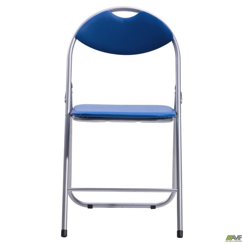 Стілець Джокер алюм ПВХ синій AMF