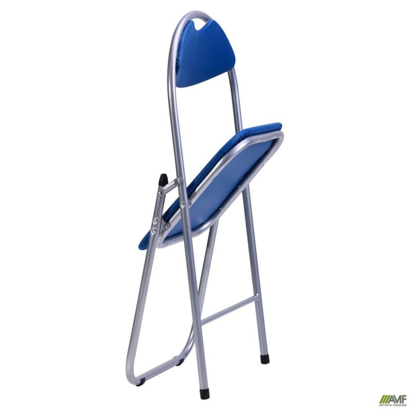 Стілець Джокер алюм ПВХ синій AMF