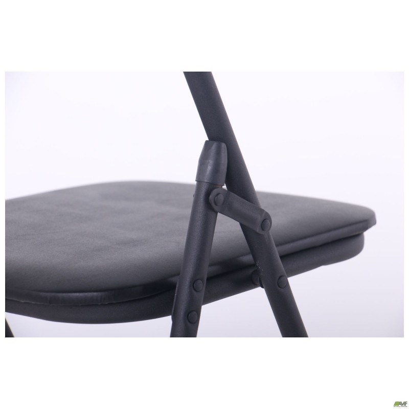 Стілець Джокер чорний ПВХ чорний AMF