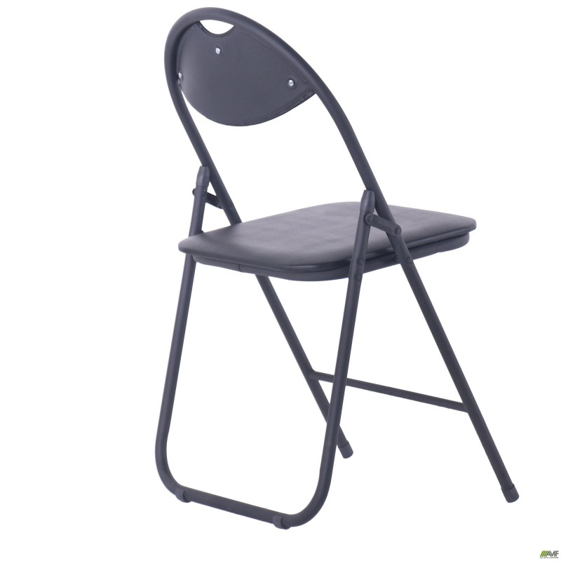 Стілець Джокер чорний ПВХ чорний AMF