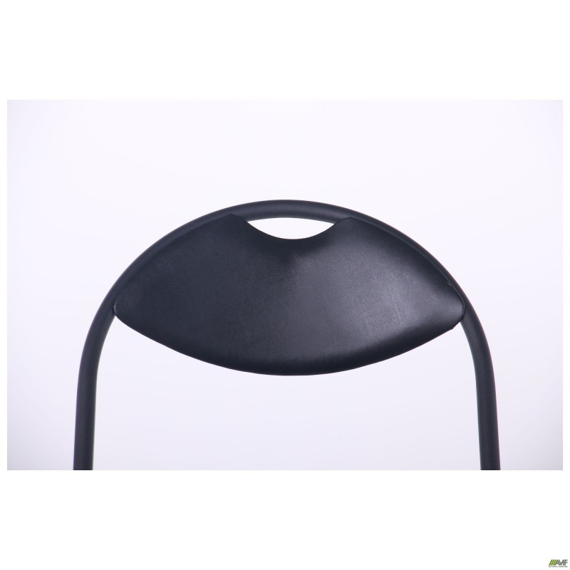 Стілець Джокер чорний ПВХ чорний AMF