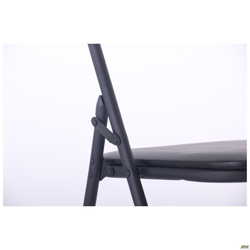 Стілець Джокер чорний ПВХ чорний AMF