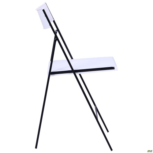 Стілець Ібіца (Кафе-2) чорний, пластик білий AMF