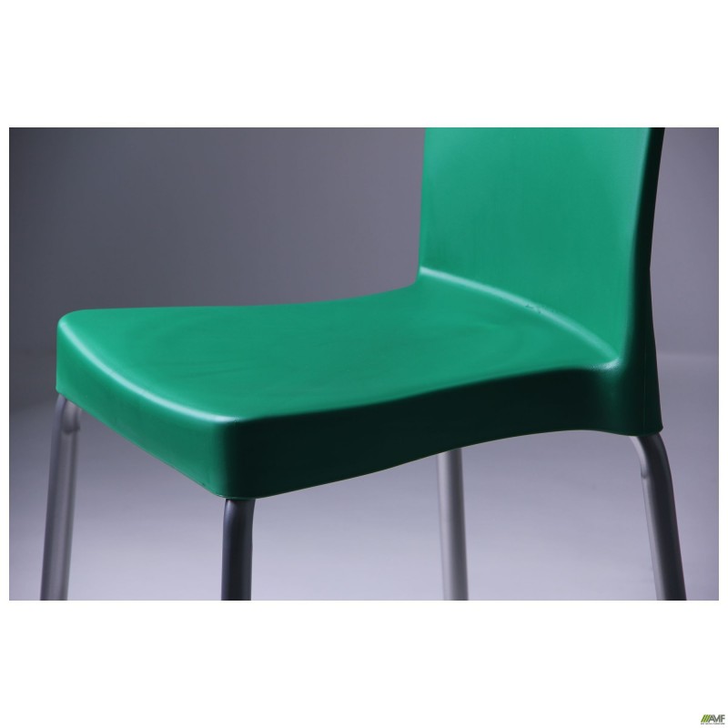 Стілець Корсика алюм пластик зелений AMF
