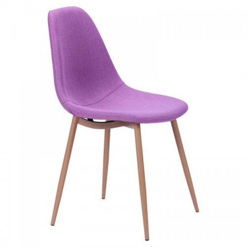 Стілець Лучія DC-350 База метал бук / Фіолетовий AMF