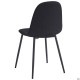 Стілець Лучія чорний чорний AMF