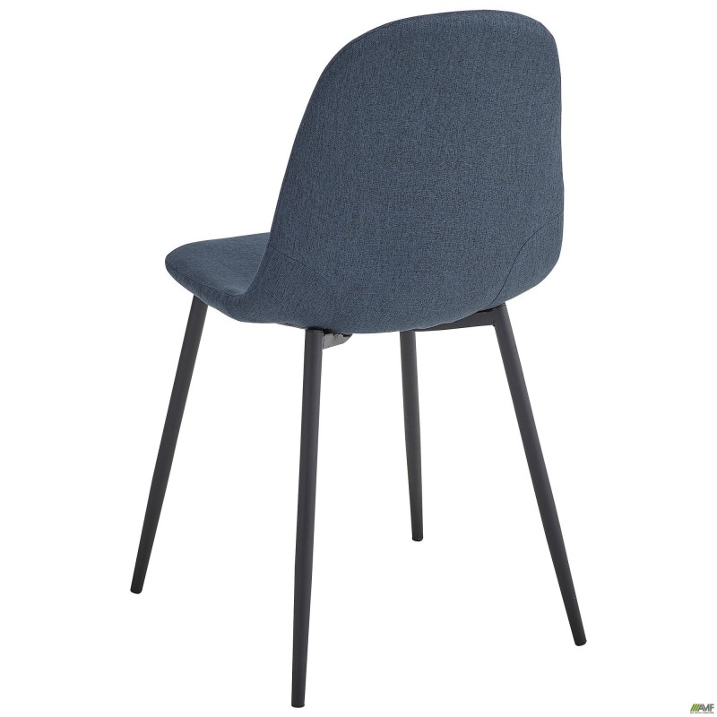 Стілець Лучія чорний зелено-синій AMF