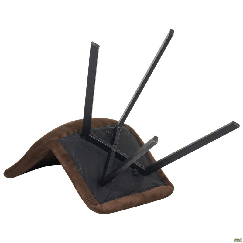 Стілець обідній Harlem чорний/кавовий AMF