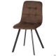 Стілець обідній Harlem чорний/кавовий AMF