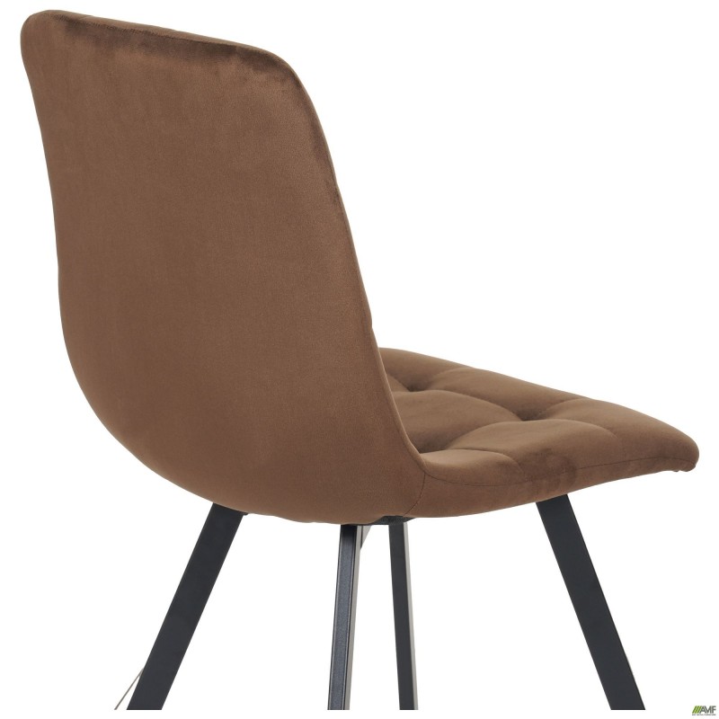 Стілець обідній Harlem чорний/кавовий AMF