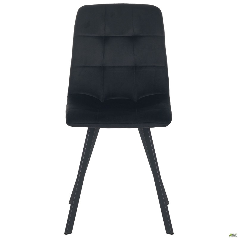 Стілець обідній Harlem чорний/велюр чорний AMF