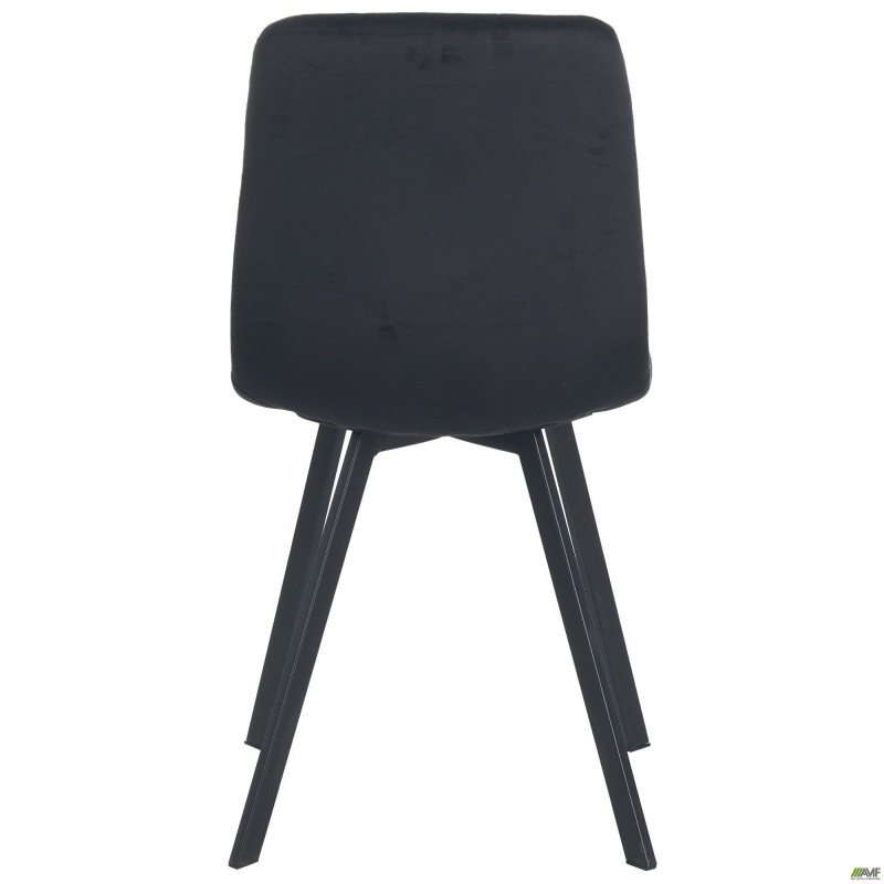 Стілець обідній Harlem чорний/велюр чорний AMF