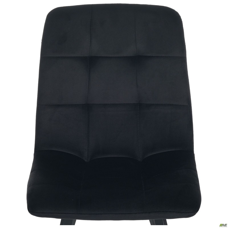 Стілець обідній Harlem чорний/велюр чорний AMF