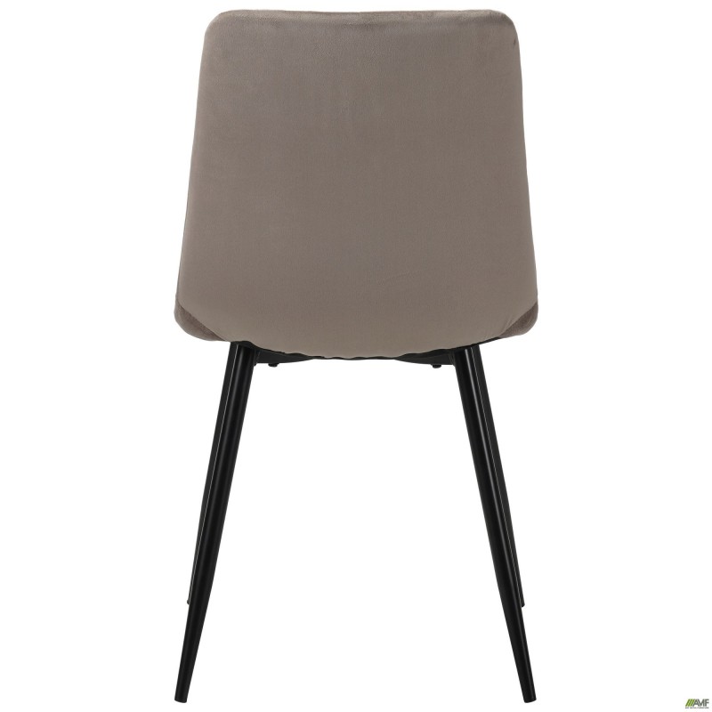 Стілець обідній Indiana-D чорний/velvet камін AMF