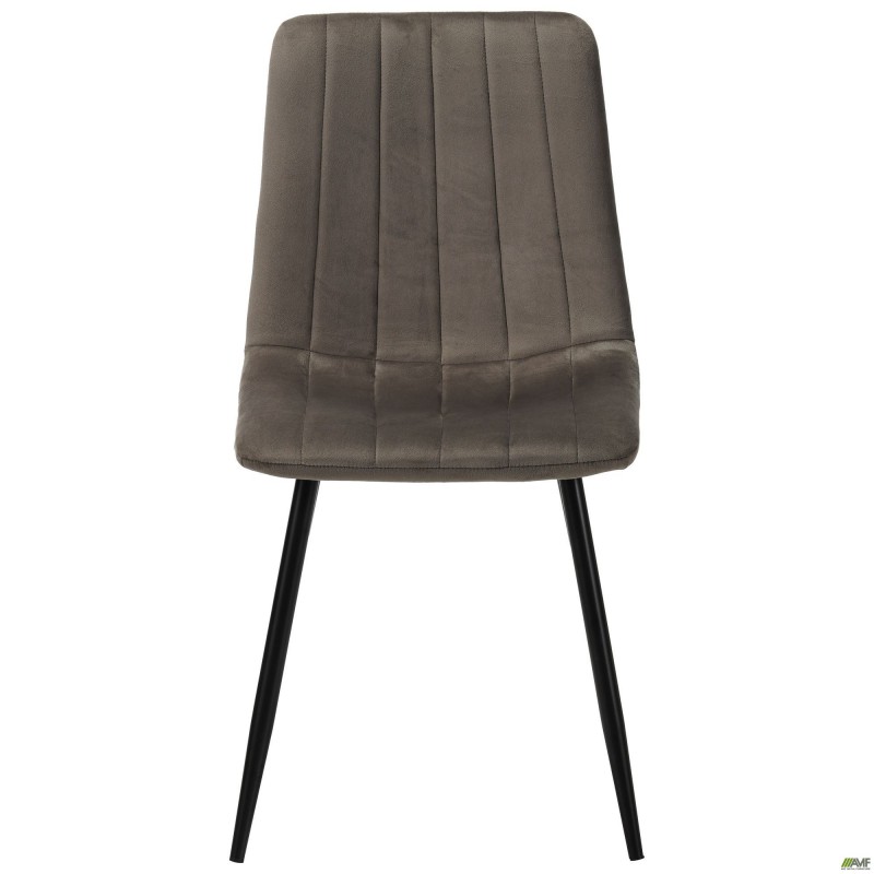 Стілець обідній Indiana-D чорний/velvet сірий AMF