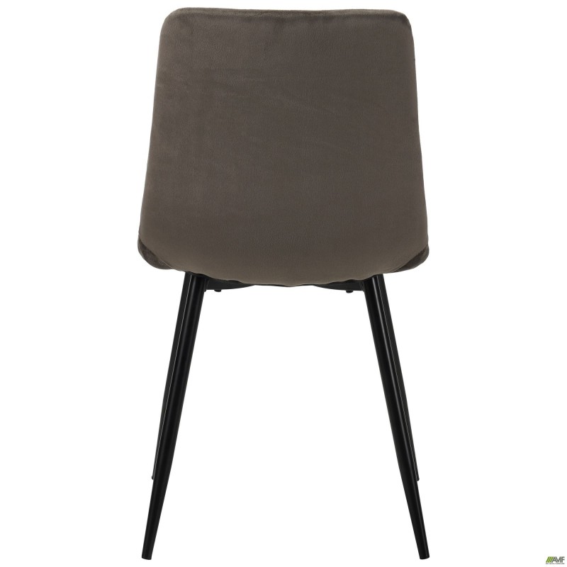 Стілець обідній Indiana-D чорний/velvet сірий AMF