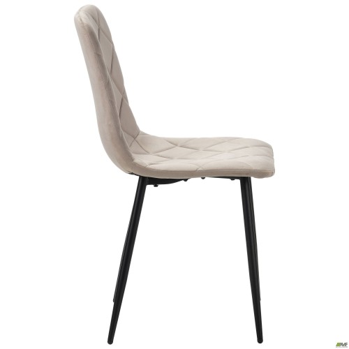 Стілець обідній Jake чорний/velvet камел AMF