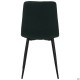 Стілець обідній Jake чорний/velvet темно-зелений AMF