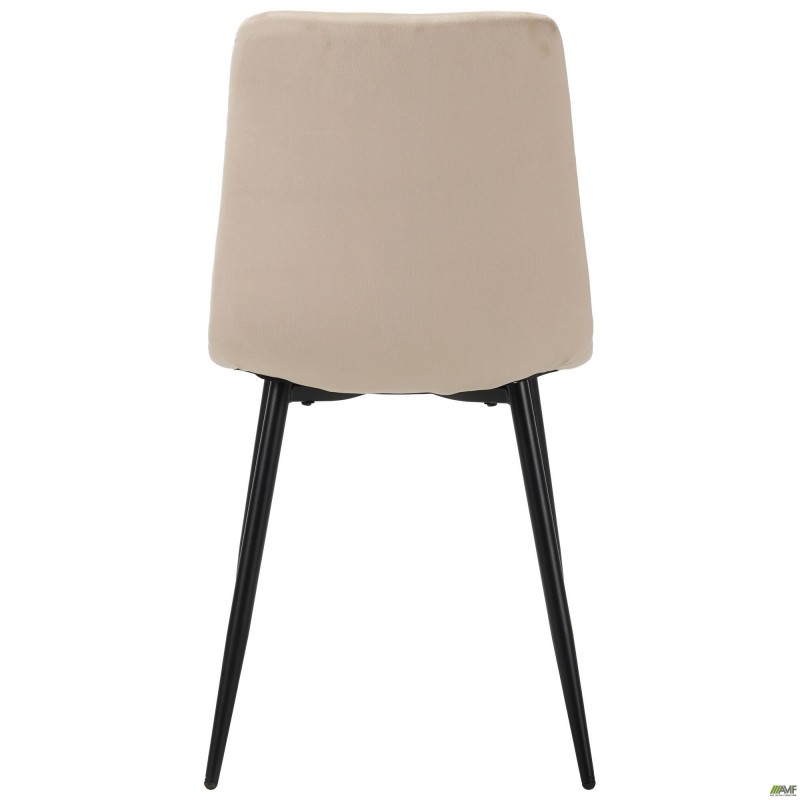 Стілець обідній Nico чорний/velvet бежевий AMF