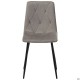Стілець обідній Nico чорний/velvet темно-сірий AMF