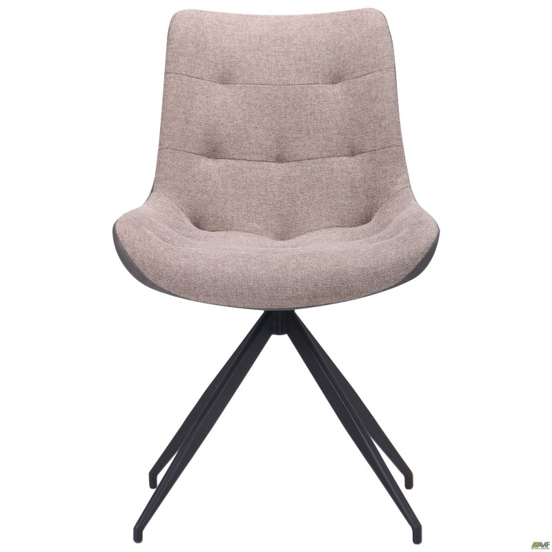 Стілець поворотний Aurora чорний/камел AMF