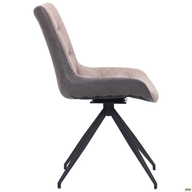 Стілець поворотний Aurora чорний/камел AMF