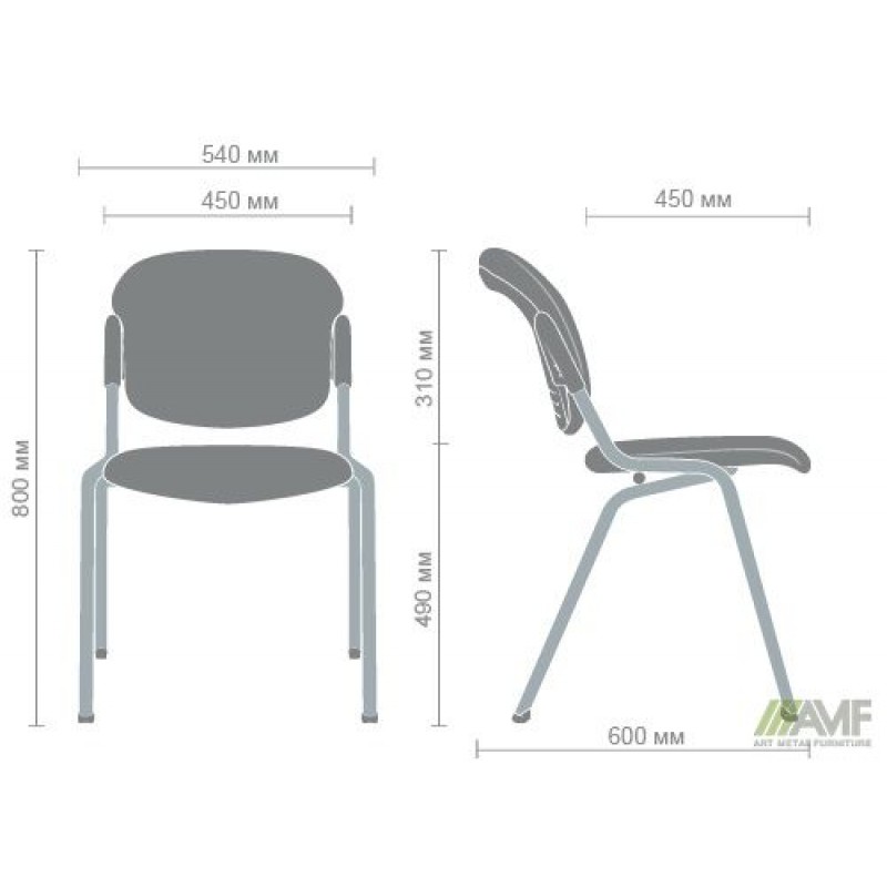 Стілець Рольф алюм A-1 AMF