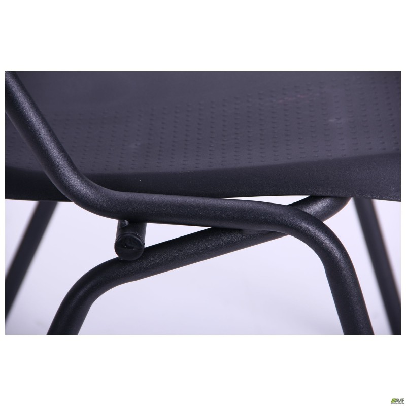 Стілець Рольф чорний пластик чорний AMF