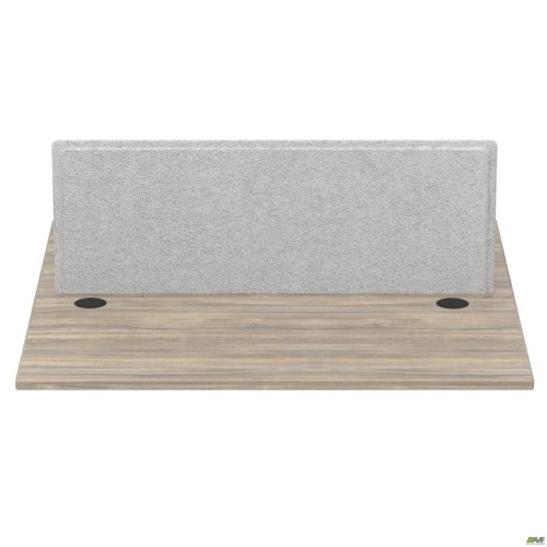 Стільниця станції пристав. з укороч. перемич + Перегор SIG-523 (1187х1200х750) Чорний гр/В'яз Ліб/Сірий AMF