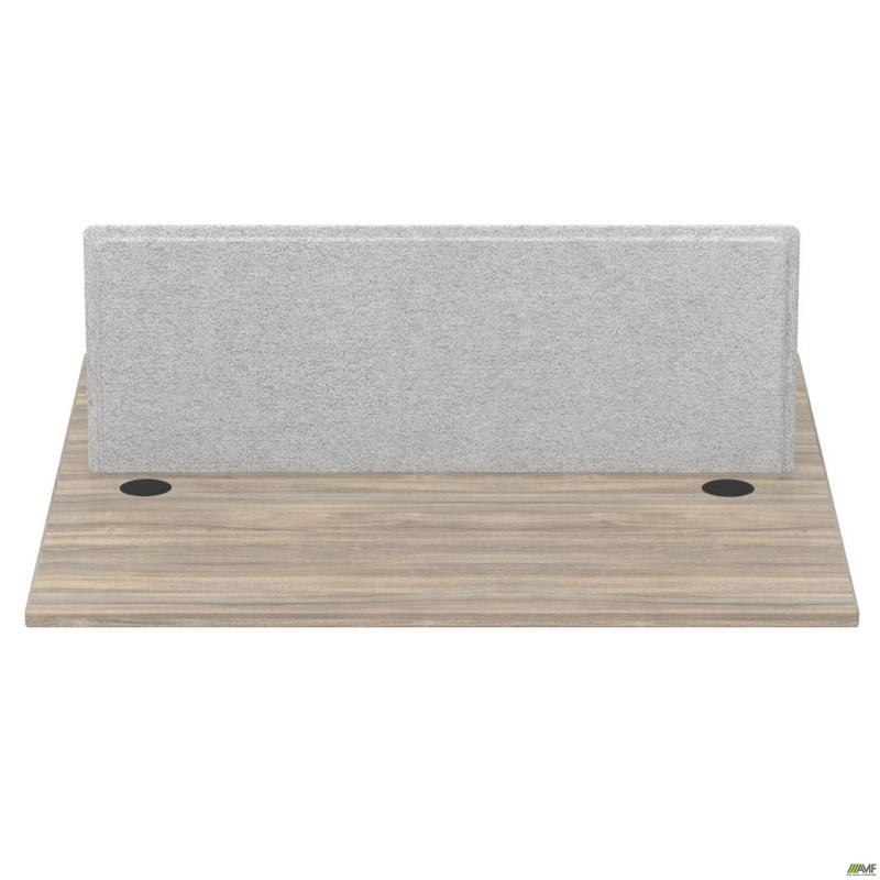 Стільниця станції пристав. з укороч. перемич + Перегор SIG-523 (1187х1200х750) Чорний гр/В'яз Ліб/Сірий AMF