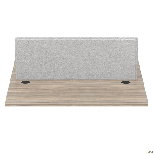 Стільниця станції пристав. з укороч. перемич+Перегор SIG-524 (1387х1200х750) Чорн.гр/В'яз Ліб/Сірий AMF