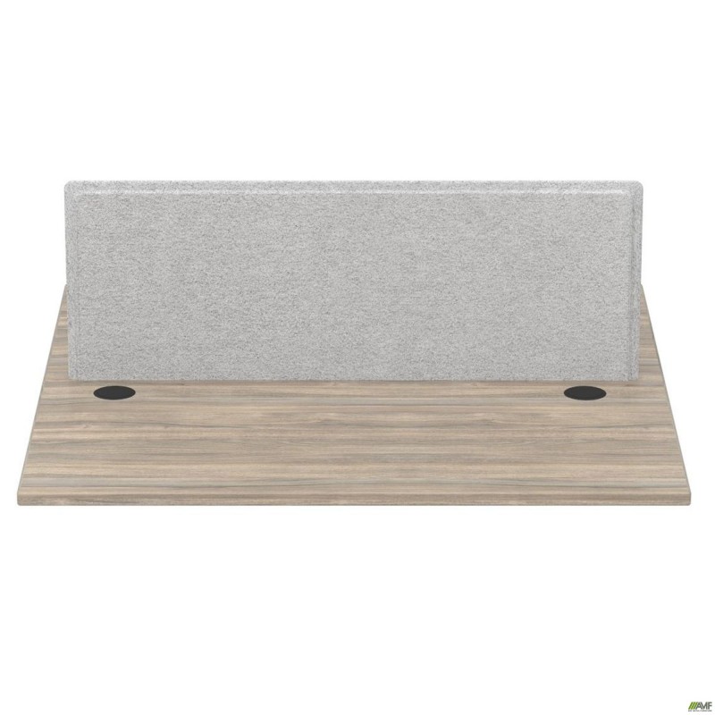 Стільниця станції пристав. з укороч. перемич+Перегор SIG-524 (1387х1200х750) Чорн.гр/В'яз Ліб/Сірий AMF