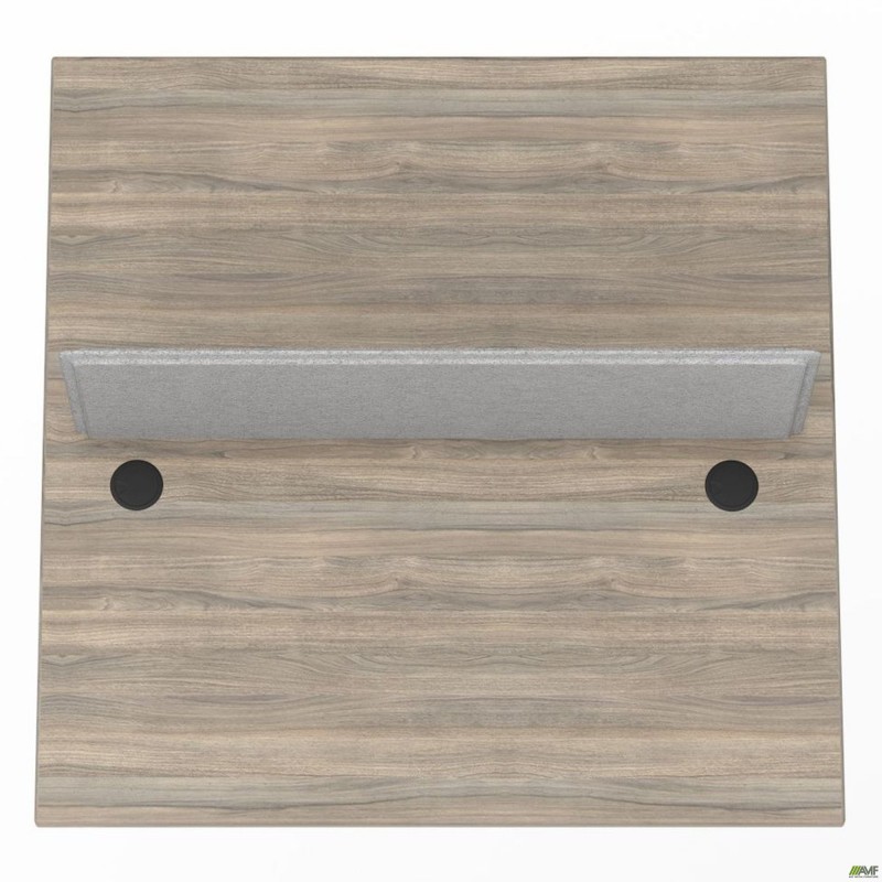 Стільниця станції пристав. з укороч. перемич+Перегор SIG-524 (1387х1200х750) Чорн.гр/В'яз Ліб/Сірий AMF