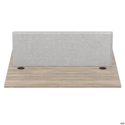 Стільниця станції пристав. з укороч. перемич+Перегор SIG-525 (1587х1200х750) Чорний граф/В'яз Ліберті/Сірий AMF