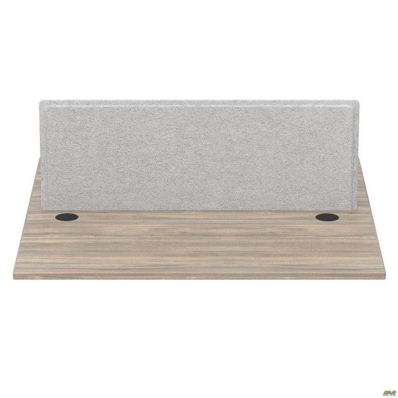 Стільниця станції пристав. з укороч. перемич+Перегор SIG-525 (1587х1200х750) Чорний граф/В'яз Ліберті/Сірий AMF