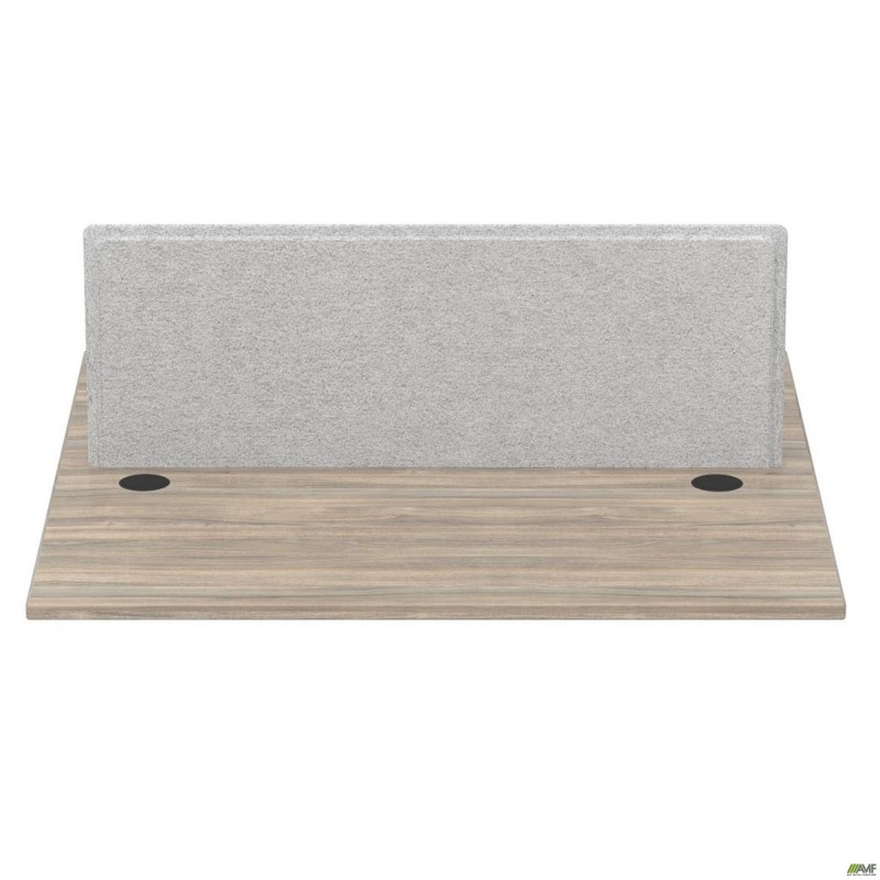 Стільниця станції пристав. з укороч. перемич+Перегор SIG-525 (1587х1200х750) Чорний граф/В'яз Ліберті/Сірий AMF