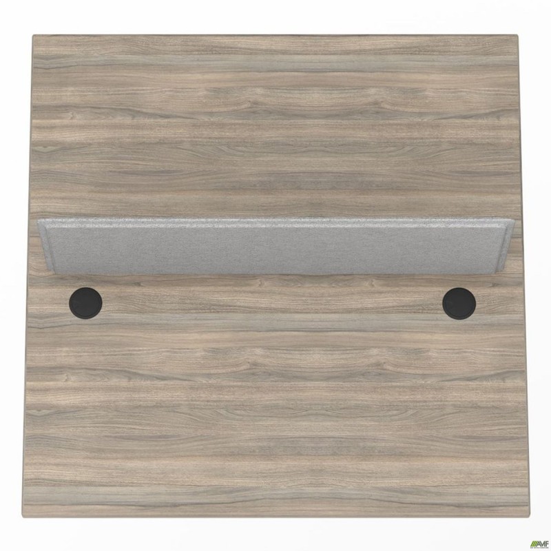 Стільниця станції пристав. з укороч. перемич+Перегор SIG-525 (1587х1200х750) Чорний граф/В'яз Ліберті/Сірий AMF