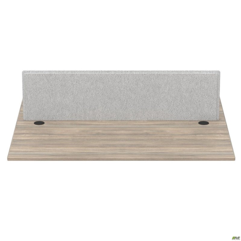 Стільниця станції пристав. з укороч.перемич+Перегор SIG-553 (1187х1600х750) Чорний граф/В'яз Ліб/Сірий AMF