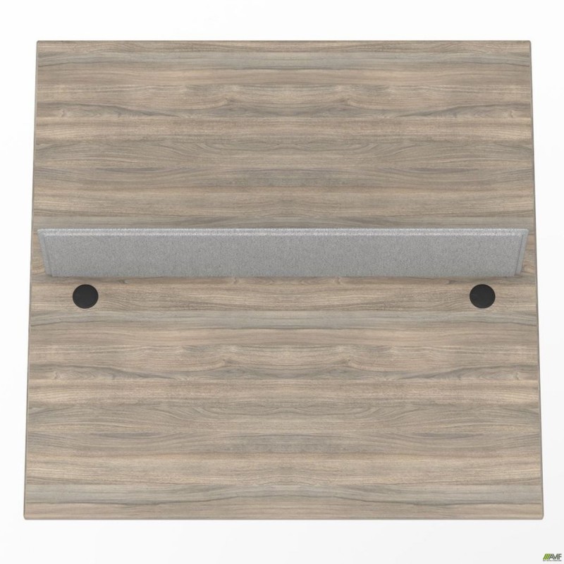 Стільниця станції пристав. з укороч.перемич+Перегор SIG-553 (1187х1600х750) Чорний граф/В'яз Ліб/Сірий AMF