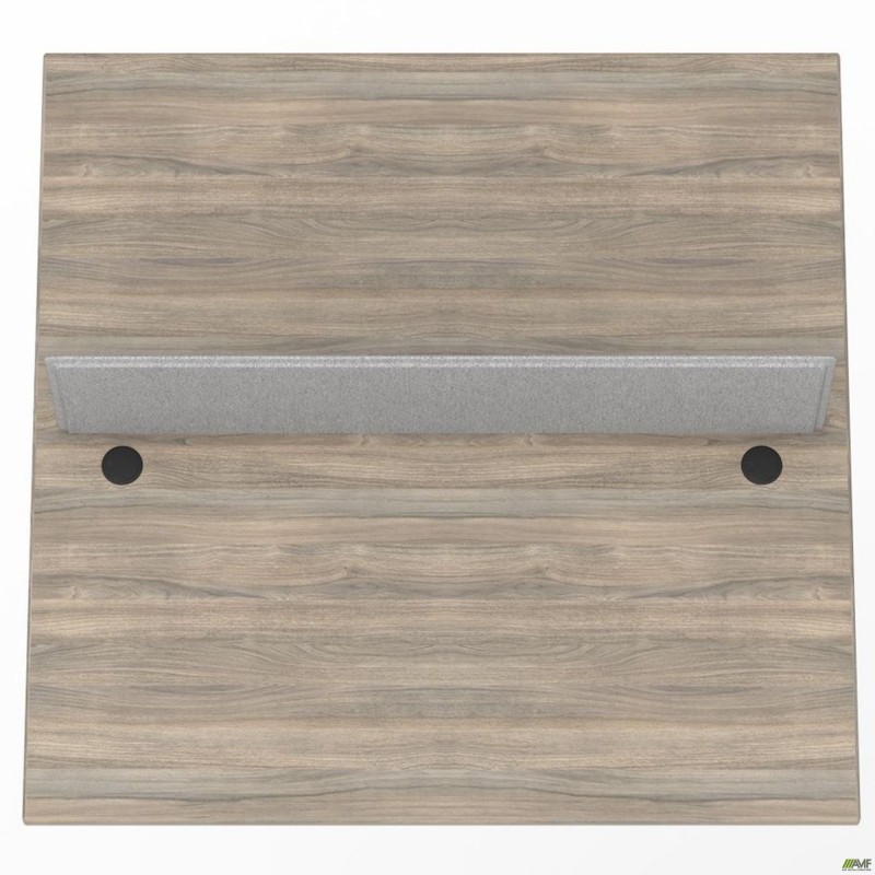 Стільниця станції пристав. з укороч.перемич+Перегор SIG-554 (1387х1600х750) Чорний граф/В'яз Ліб/Сірий AMF