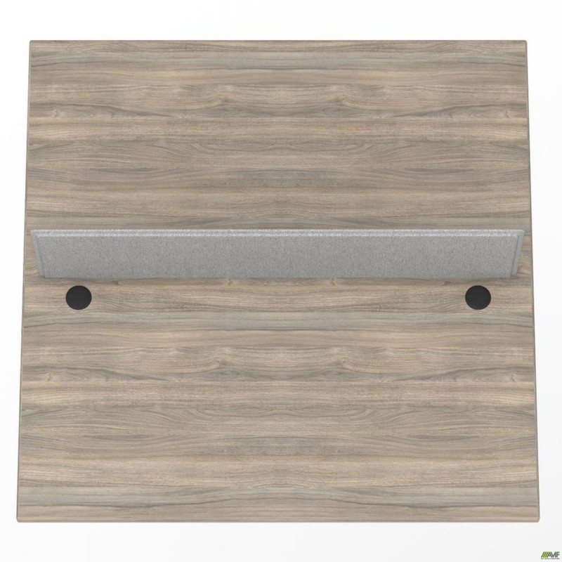 Стільниця станції пристав. з укороч.перемич+Перегор SIG-555 (1587х1600х750) Чорний граф/В'яз Ліб/Сірий AMF